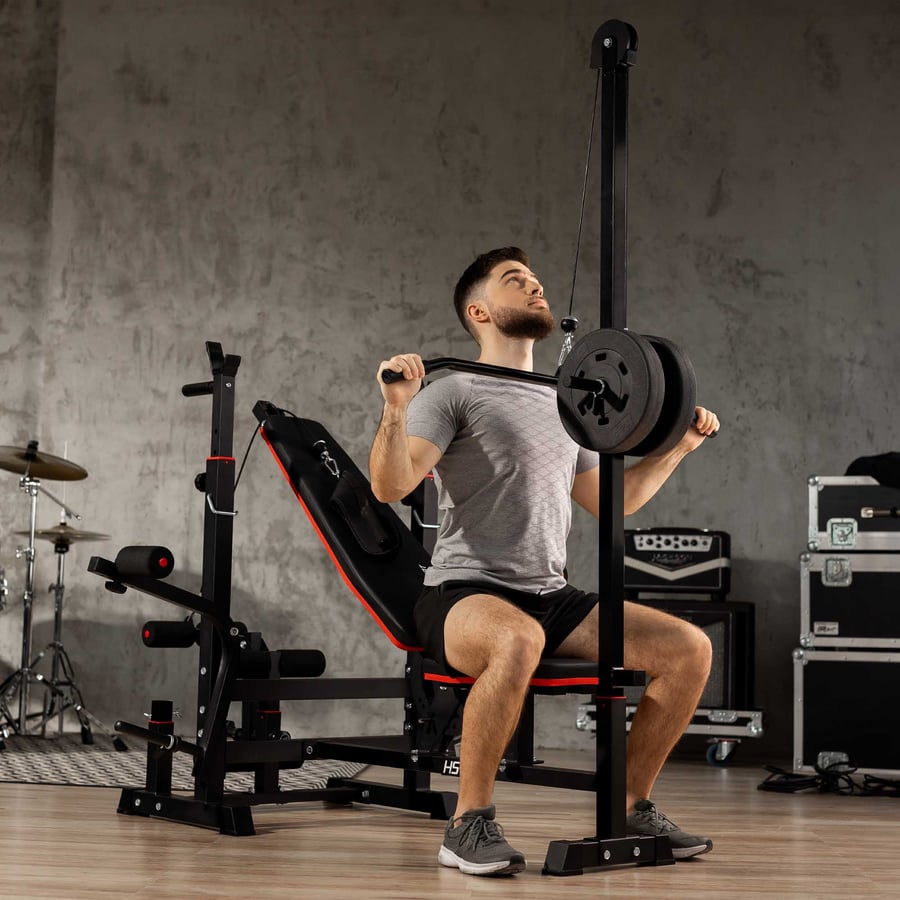 Ławka pod sztangę HS-1075 Pro z