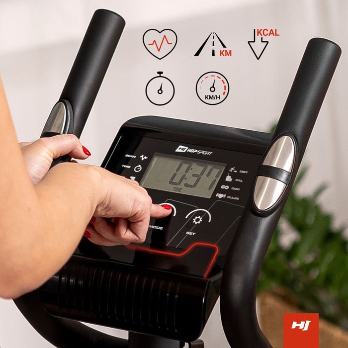 Orbitrek Focus wyposażony został w wielofunkcyjny komputer i czytelny wyświetlacz