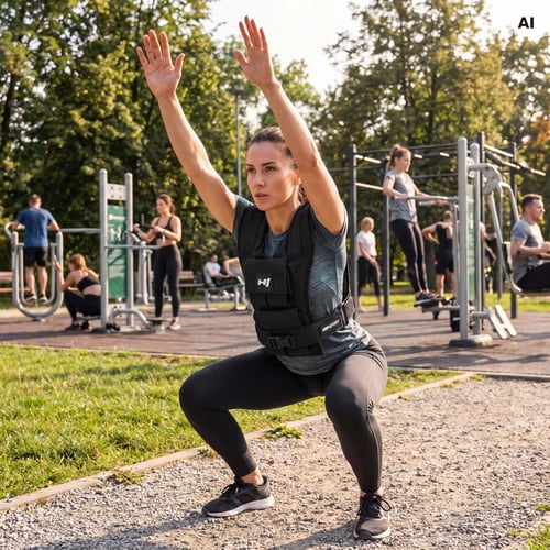 Kamizelka z obciążeniem 10 kg H
