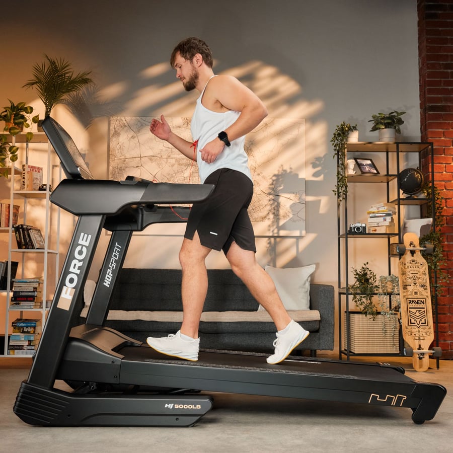 Bieżnia HS-5000LB Force Złoty -