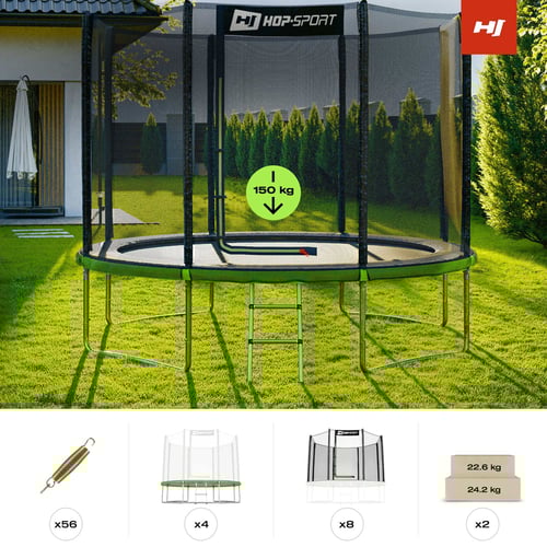 Trampolina 10FT z siatką zewnęt