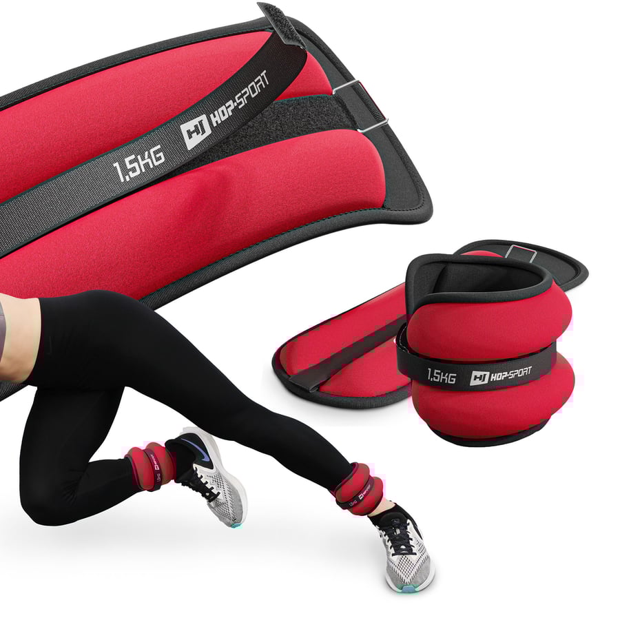 Zestaw obciążników na kostki 2x