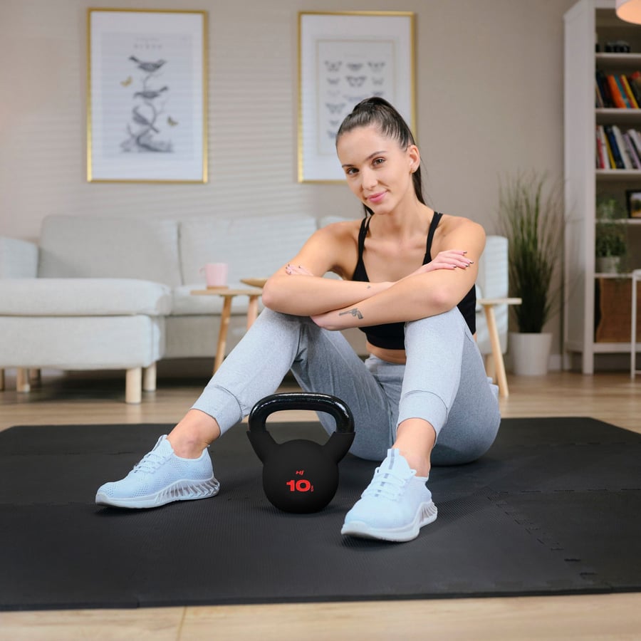 Kettlebell żeliwny 10kg HS-IB01