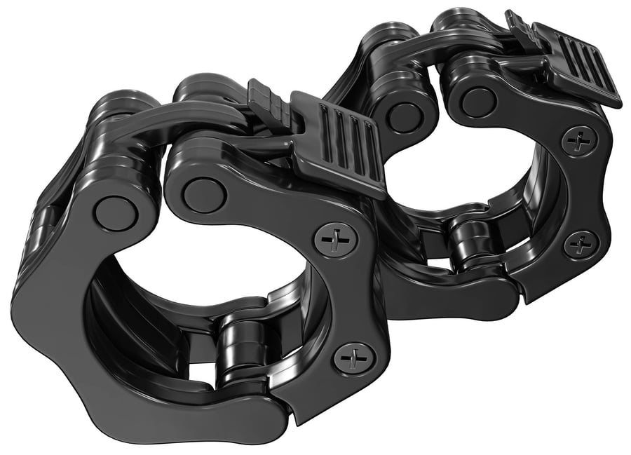 Zestaw plastikowych zacisków na