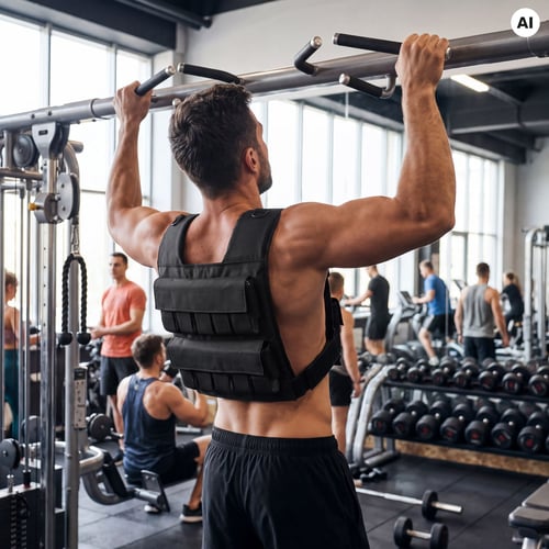 Kamizelka z obciążeniem 30 kg HS-130WW_9