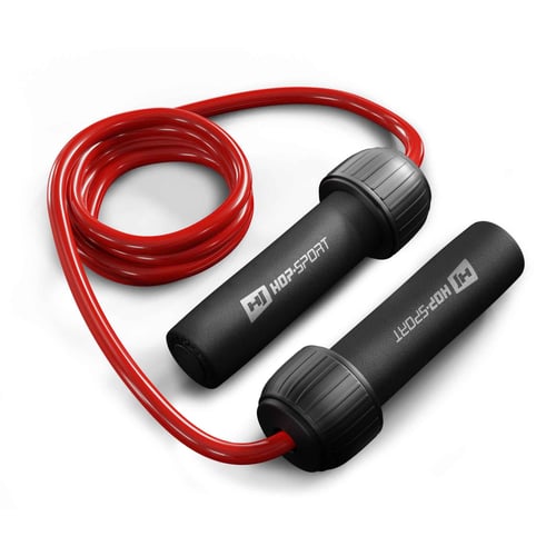 Skakanka z obciążeniem czerwona