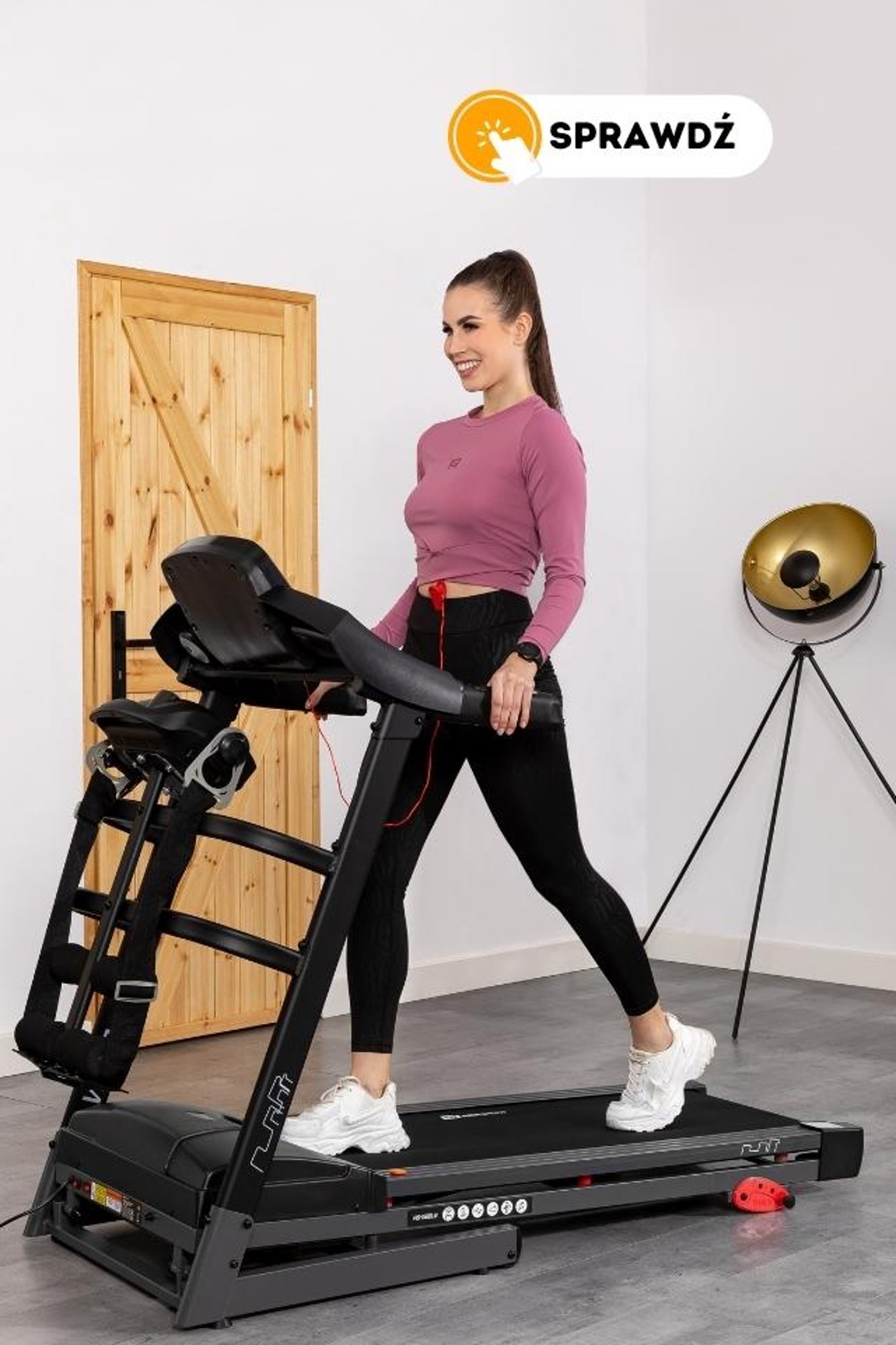 domowy trening na bieżni HS-1500LB Vista marki Hop-Sport