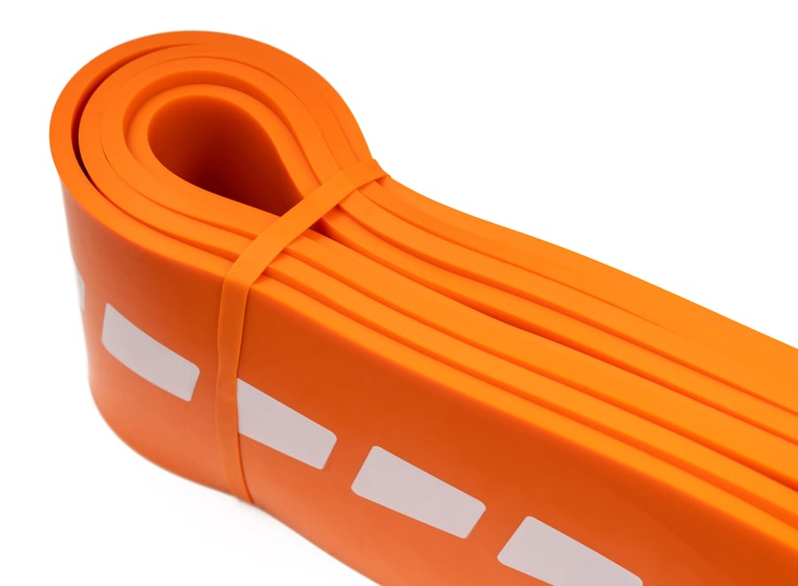 Guma oporowa 37-109kg - pomarań