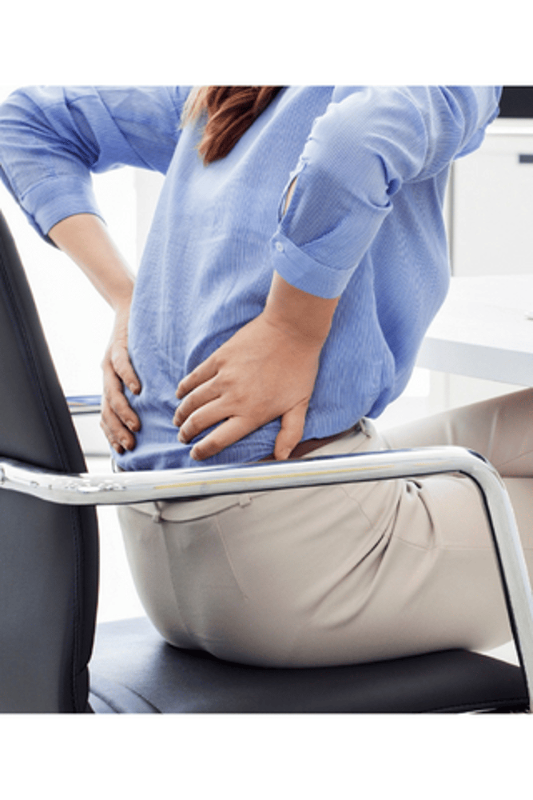 Ból dolnego odcinka kręgosłupa spowodowany siedzącym trybem życia