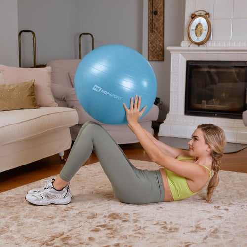 Yoga ball 45cm HS-R045YB - blue