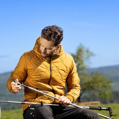 Kije nordend SREBRNE sesja mode