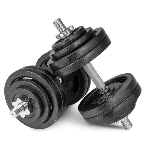Zestaw hantli żeliwnych 2x30kg