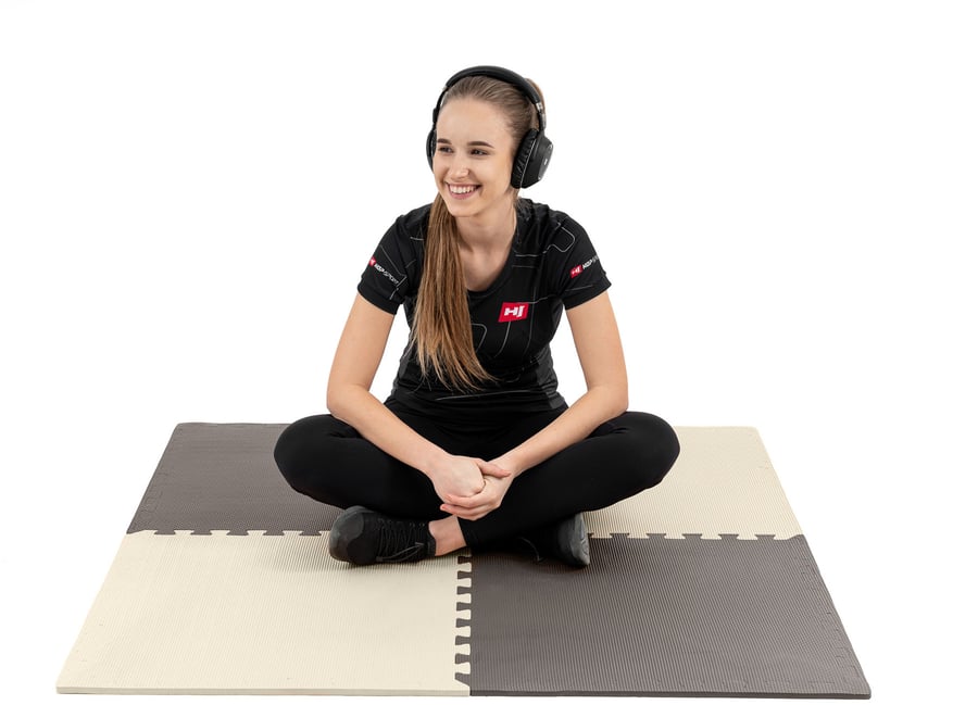 Mata puzzle EVA 1cm - 4 sztuki