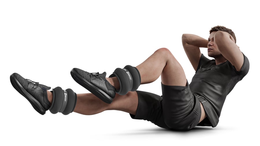 Zestaw obciążników na kostki 2x