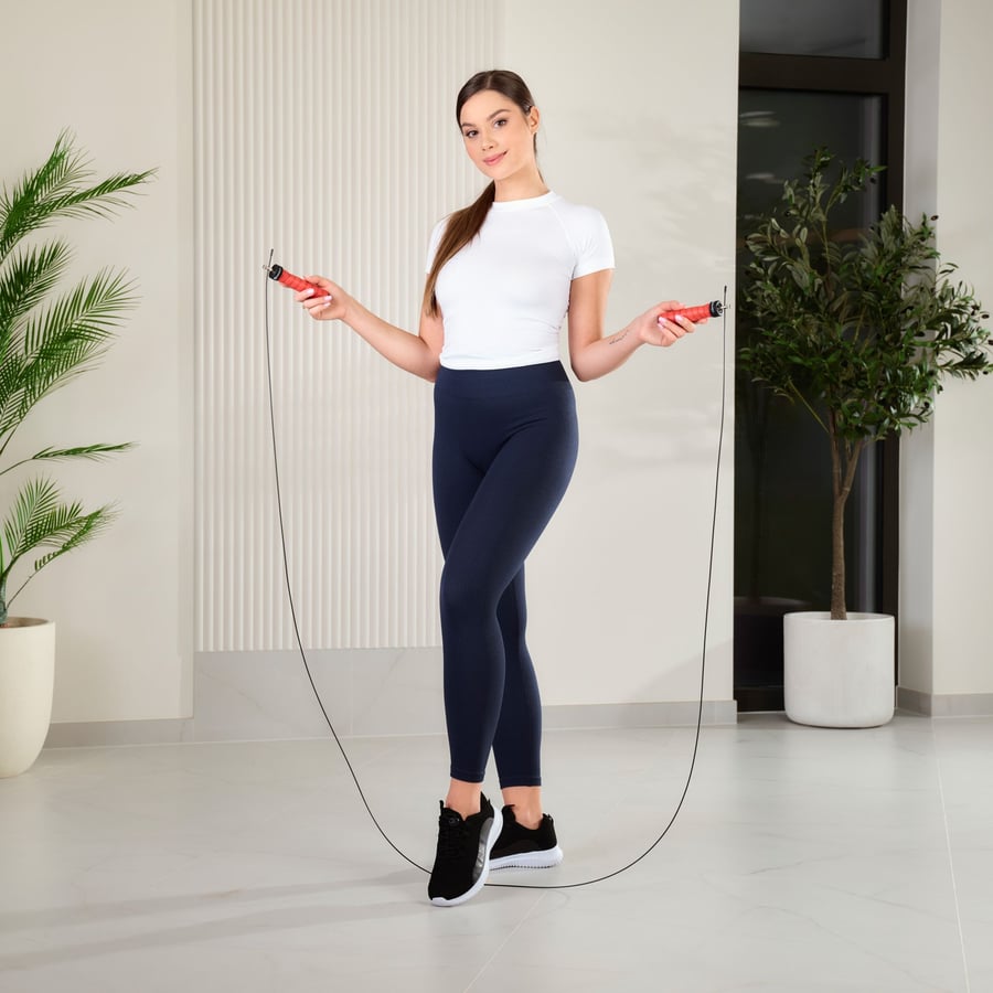 Skakanka z łożyskami i miękkim