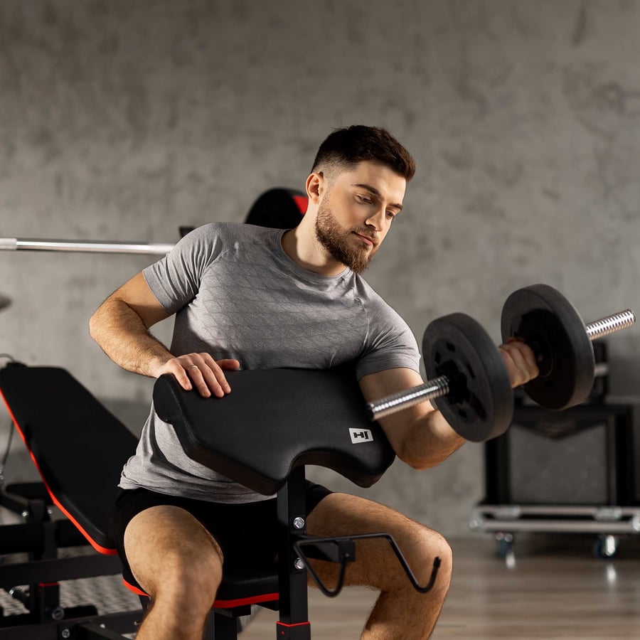 Ławka pod sztangę HS-1075 Pro z