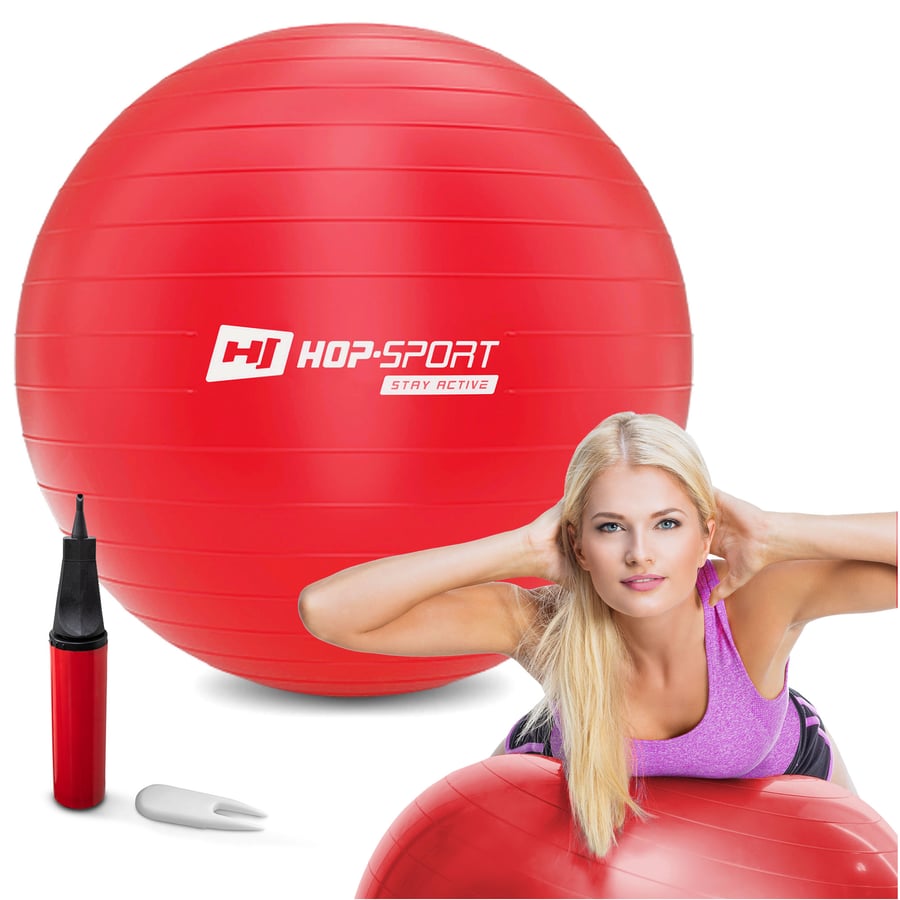 Piłka fitness 75cm z pompką