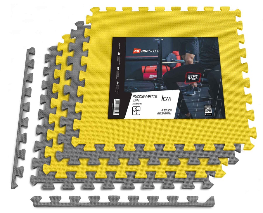 Mata puzzle EVA 1cm - 4 sztuki