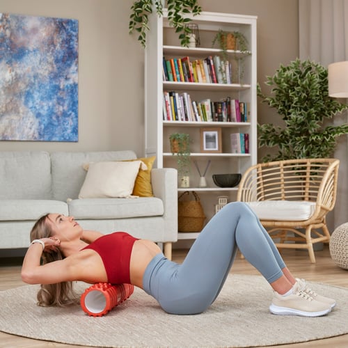 Wałek z wypustkami EVA 45cm HS-