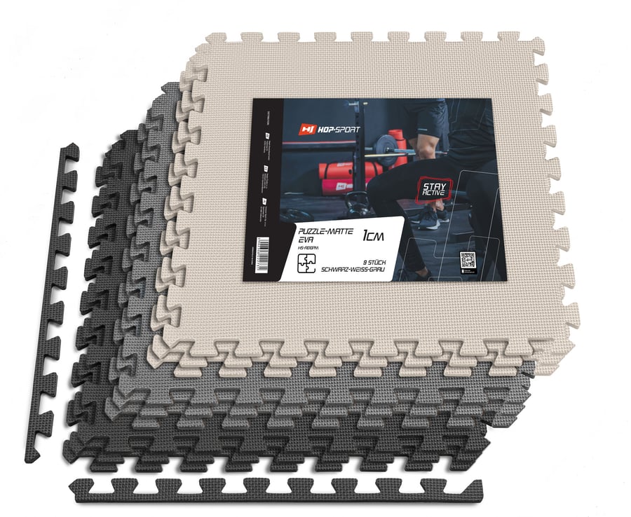 Mata puzzle EVA 1cm- 9 sztuk