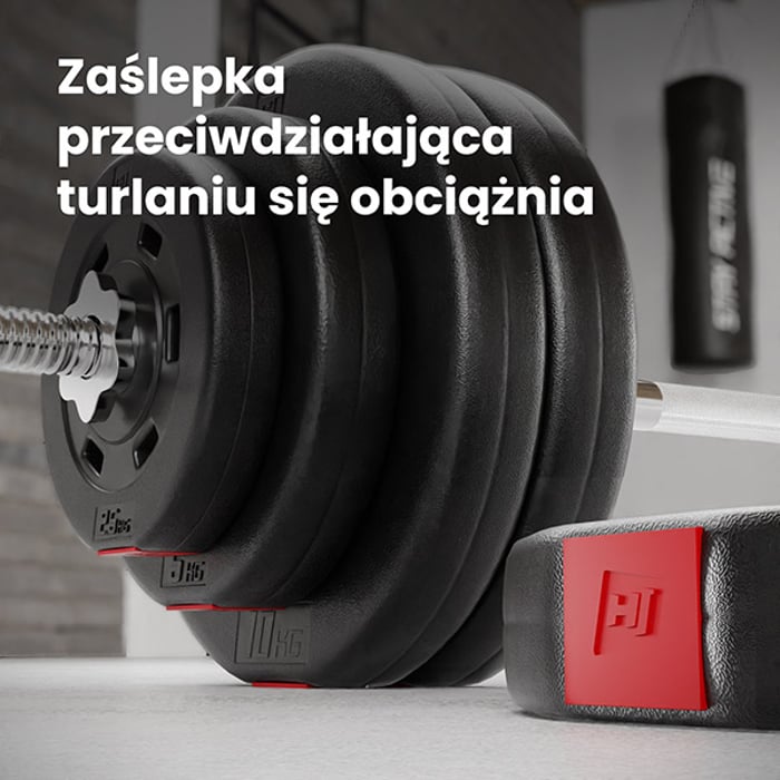 Zblizenie na ścientą krawędź oraz zaślepkę z logo Hop-Sport