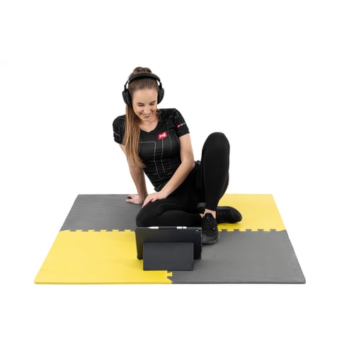 Mata puzzle EVA 1cm - 4 sztuki