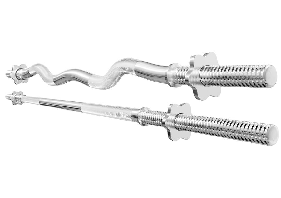 Zestaw gryfów 167cm + 120cm lek