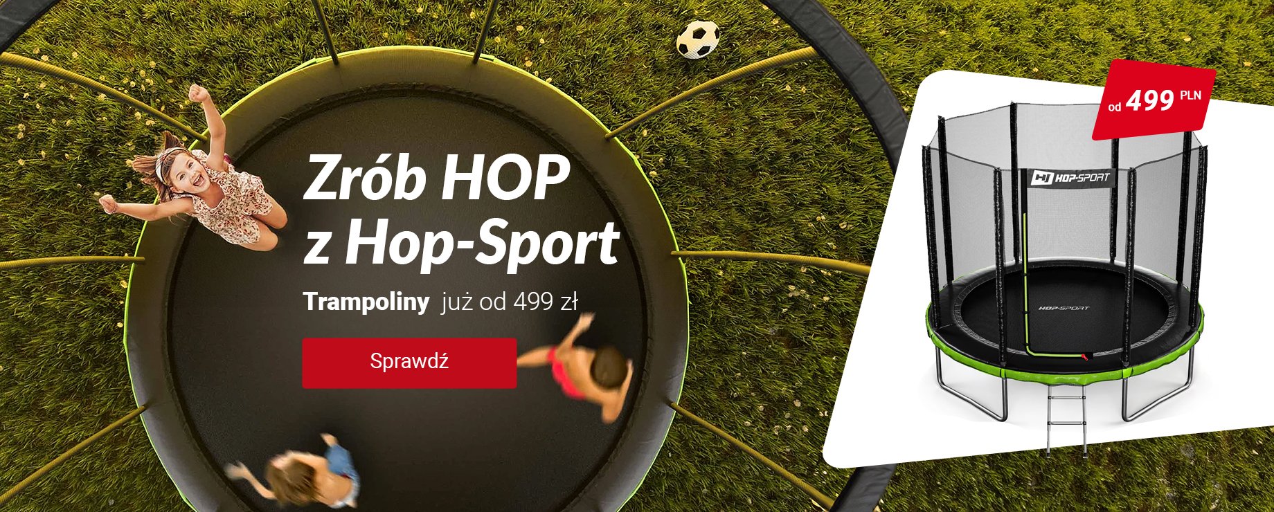 Trampoliny już od 499zł