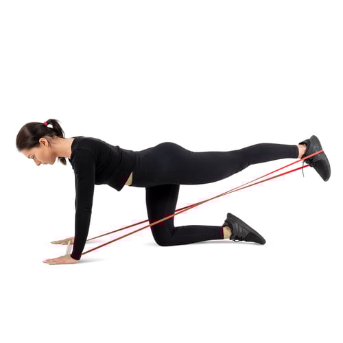 Guma oporowa 7-16kg - czerwona