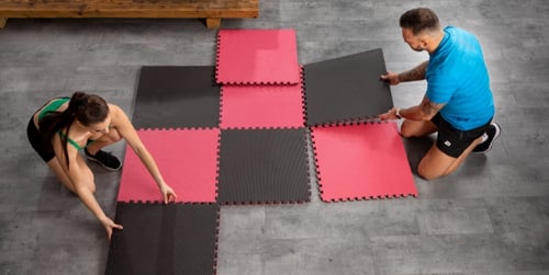 Mata puzzle - idealna do domowej siłowni i nie tylko!