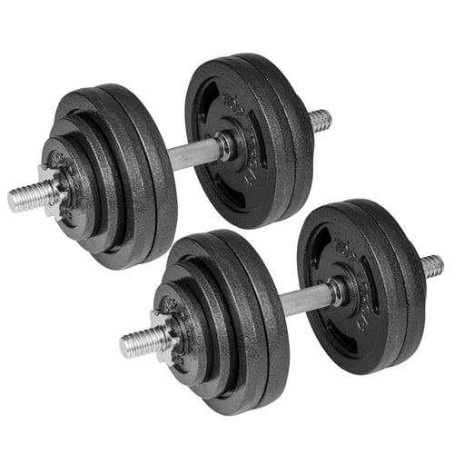 Zestaw hantli żeliwnych 2x30kg