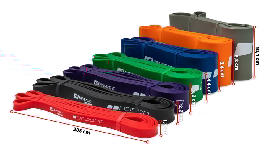 Guma oporowa 12-30kg - czarna