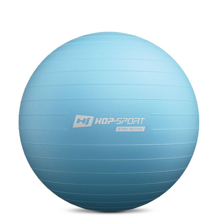 Piłka fitness 65cm - blue mist