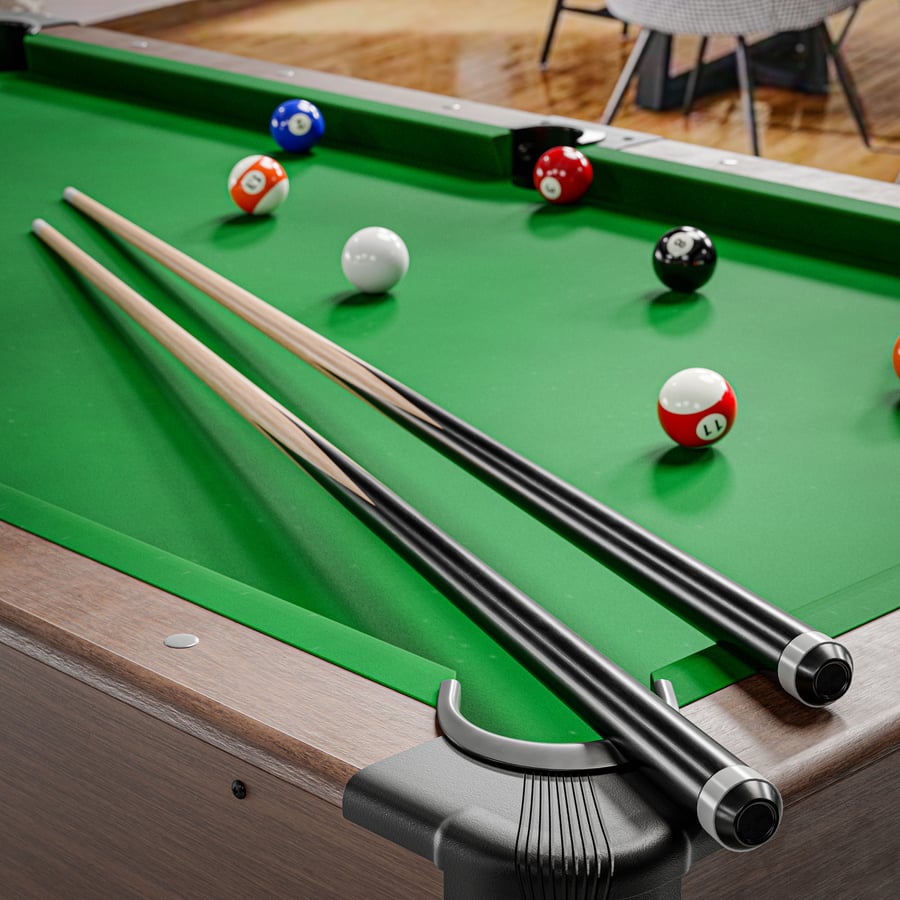 Kij do bilarda jednoczęściowy-