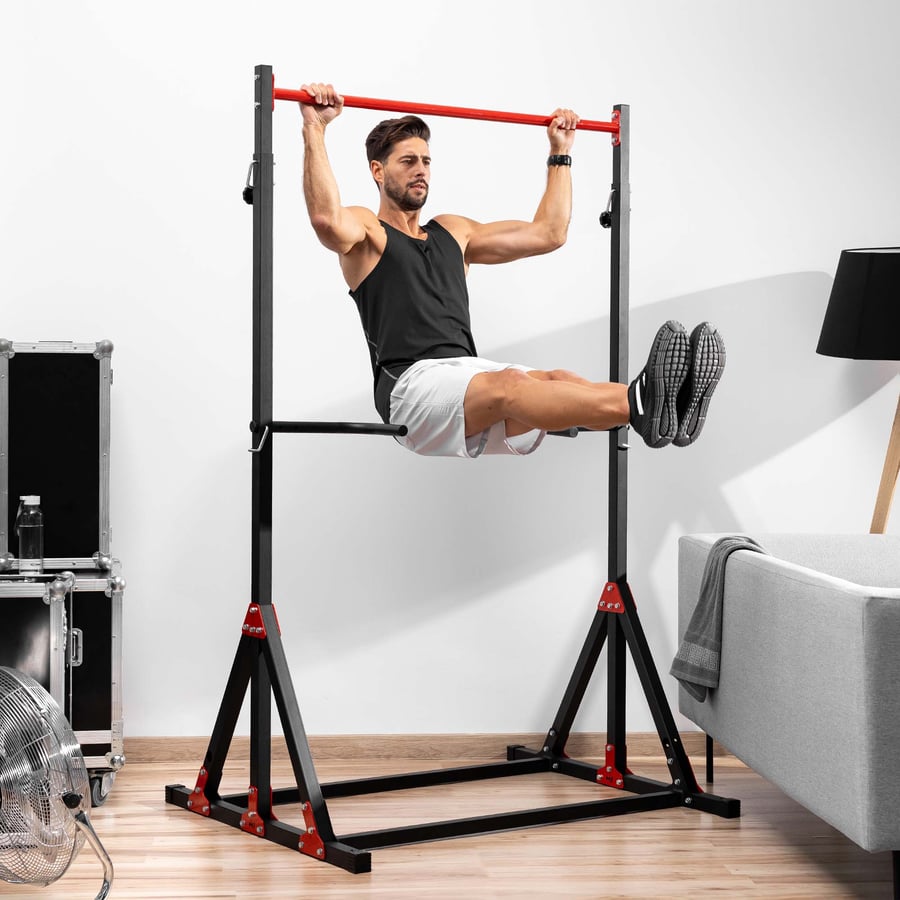 Drążek stacjonarny i poręcze z