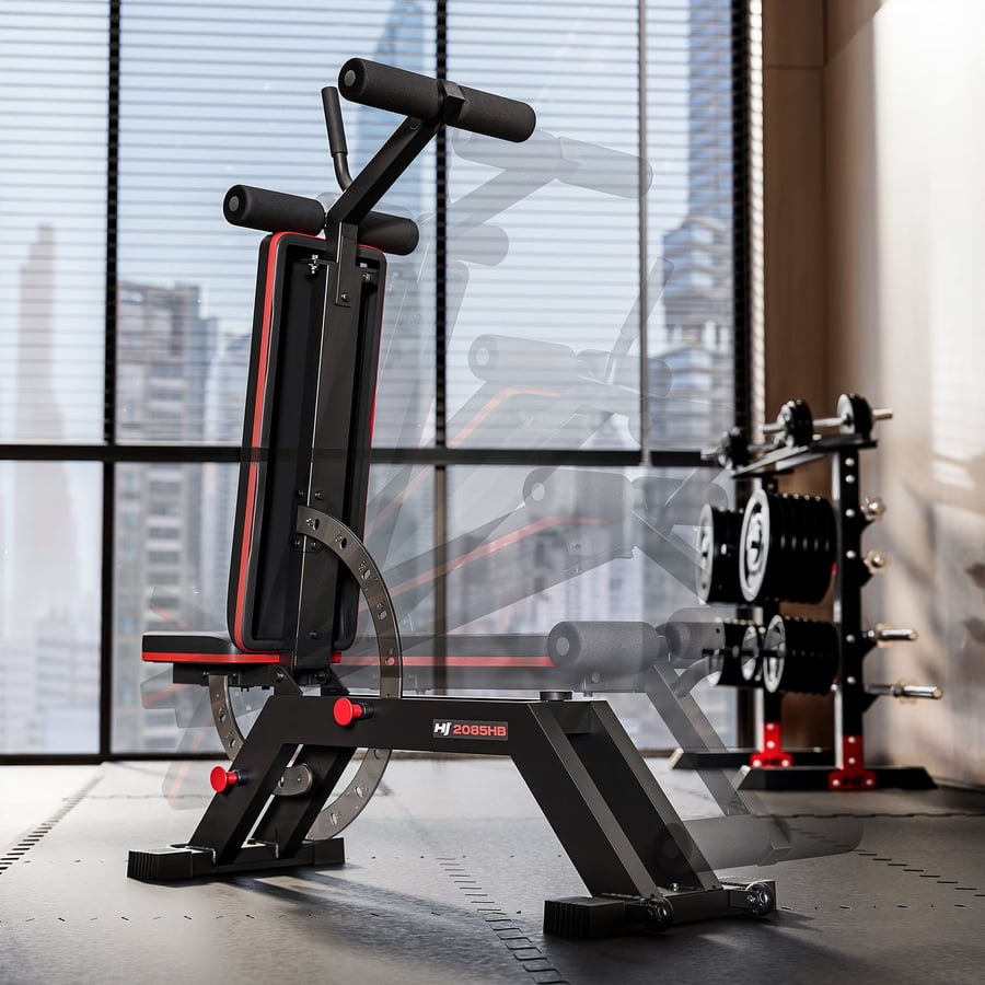 Ławka treningowa HS-2085HB - Zd - 6