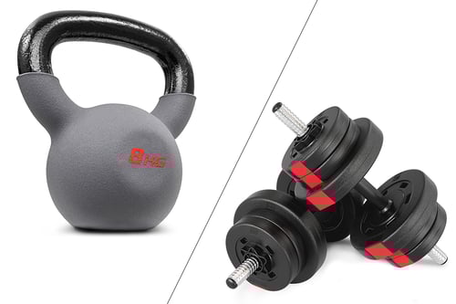 Hantle czy kettlebell – co lepiej wybrać do treningu w domu i na siłowni?