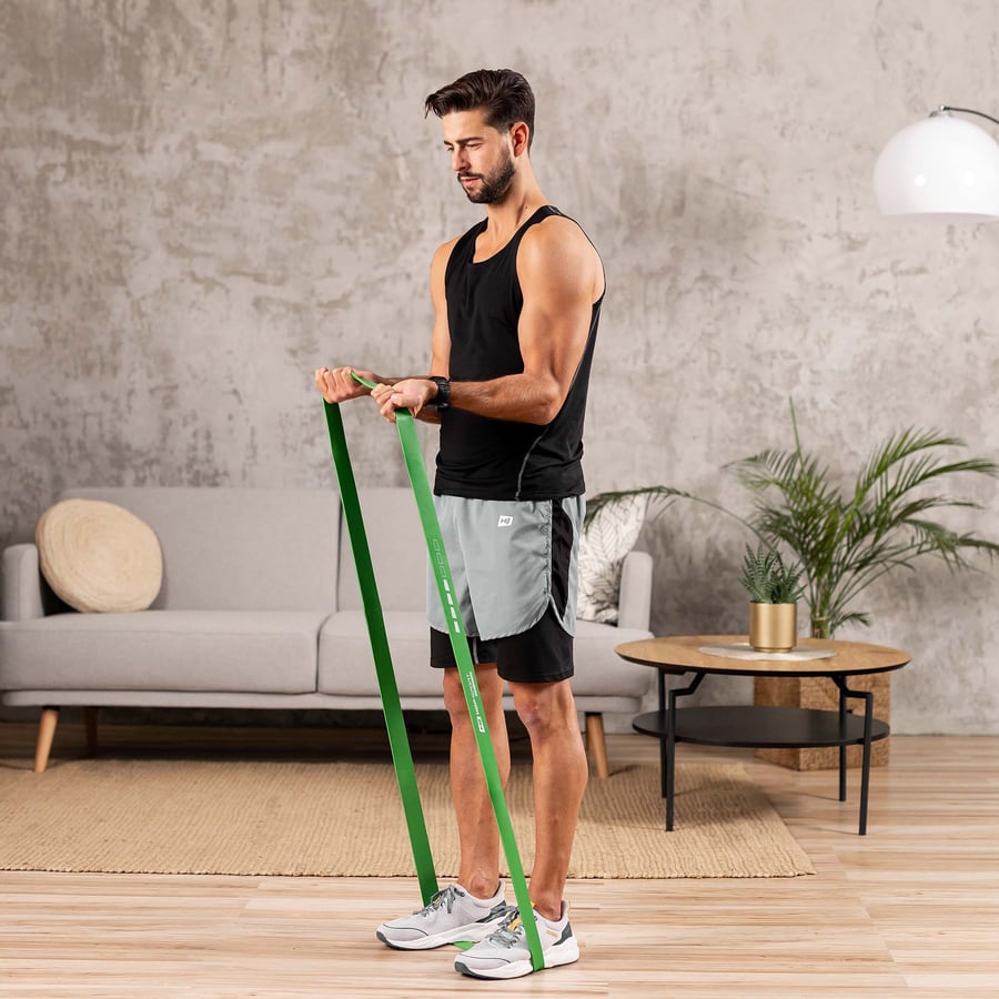 Guma oporowa 23-57kg - zielona