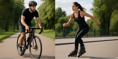 Rower czy rolki – co spala więcej kalorii i jest lepsze dla zdrowia oraz kondycji?