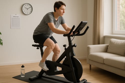 Trening na rowerku stacjonarnym - plan na lepszą formę dla początkujących i zaawansowanych