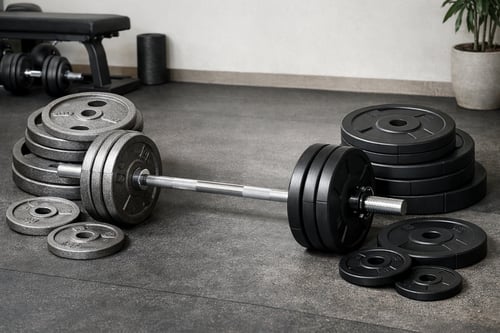 Obciążenia żeliwne czy bitumiczne – jakie ciężary do sztangi wybrać?