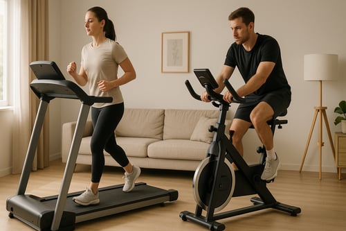 Rowerek czy bieżnia - co lepsze do domowego treningu i skuteczniejsze na odchudzanie