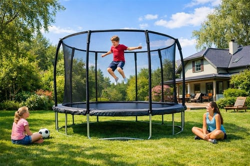 Trampolina ogrodowa - czy warto ją kupić?