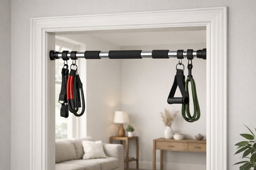Drążek rozporowy z hakami – czy warto kupić do ćwiczeń w domu?
