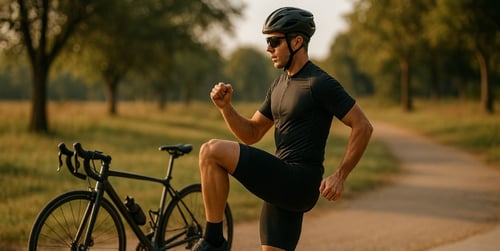 Rozgrzewka przed rowerem - najlepsze ćwiczenia na rozgrzewkę przed jazdą na rowerze
