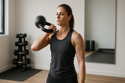 Kettlebell Clean – technika, błędy i efekty