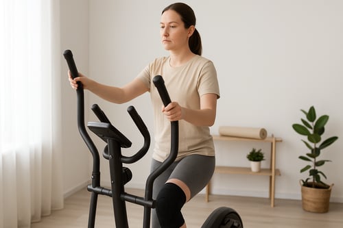 Orbitrek a kolana - czy trening na orbitreku jest bezpieczny dla stawów?