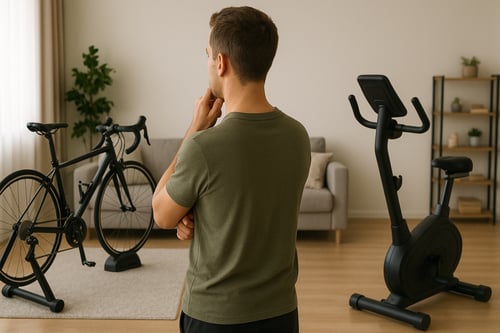 Trenażer czy rower stacjonarny - który lepiej wybrać do treningu?