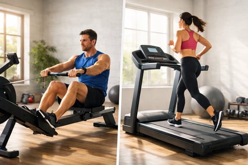 Wioślarz czy bieżnia – który sprzęt treningowy sprawdzi się lepiej na odchudzanie?