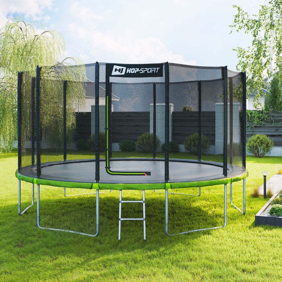 Trampolina 14FT z siatką zewnęt